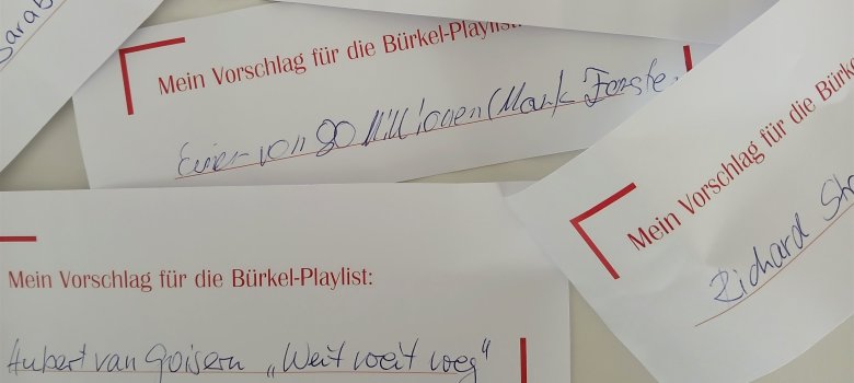 Vorschläge für die Bürkel-Playlist